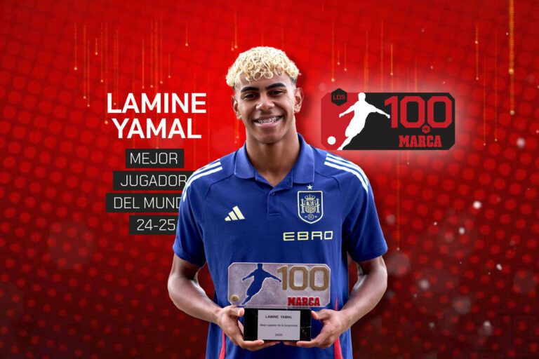 Lamine Yamal élu meilleur joueur de la saison 2024/25 par Marca