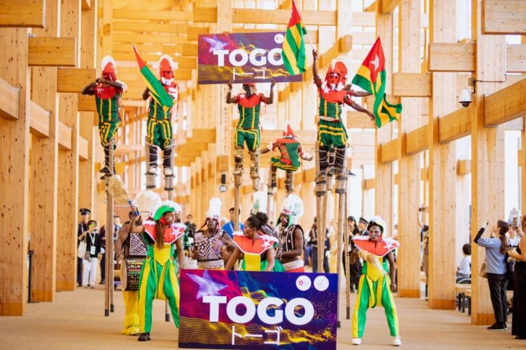 Togo l’Exposition Universelle d’Osaka-Kansaï au Japon.