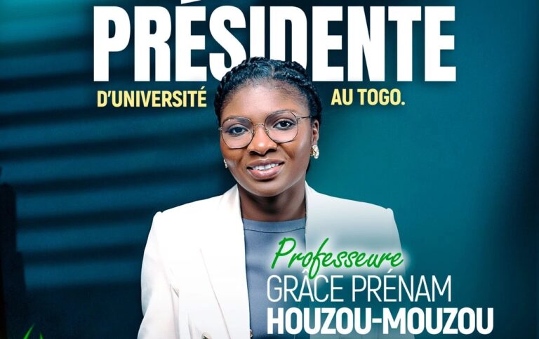 Professeur Houzou-Mouzou Prénam prend la présidence de l’Université de Kara