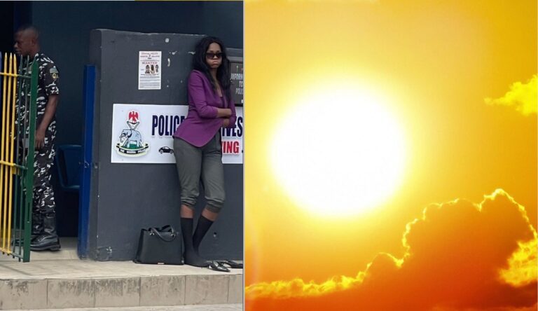 Une femme dépose une plainte contre le soleil au Nigéria une femme dépose une plainte contre le soleil