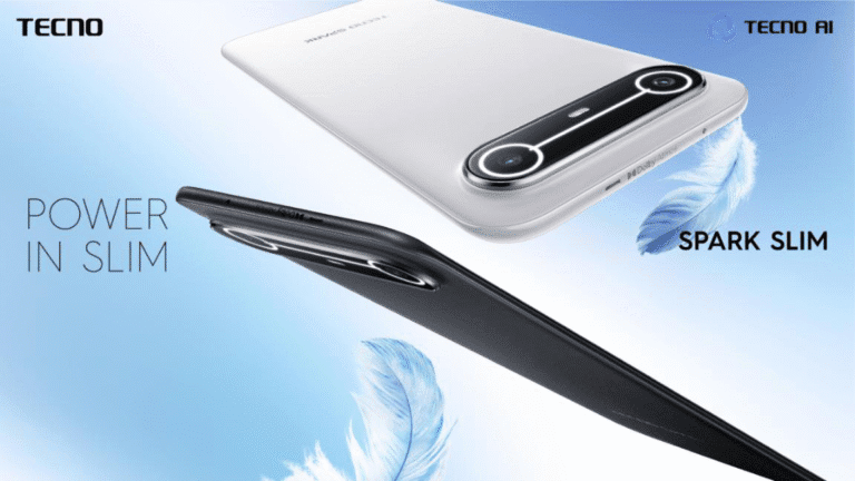 Le smartphone le plus fin du monde est enfin au Togo – découvrez le TECNO SPARK Slim !