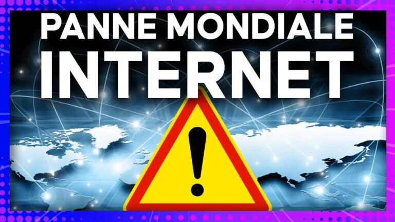 Panne mondiale d'internet