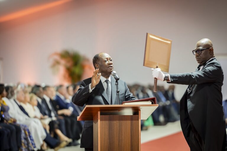 Côte d’Ivoire : Alassane Ouattara a prêté serment prestation de serment du Président de la République S.E.M Alassane Ouattara