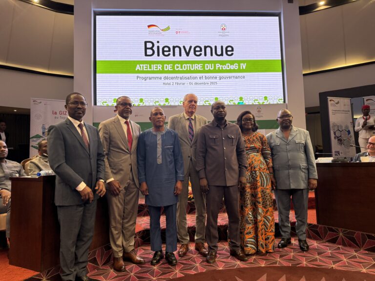Togo–Allemagne : fin de la 4ᵉ phase du ProDeG de la GIZ et lancement d’une nouvelle initiative en 2026 Togo–Allemagne : fin de la 4ᵉ phase du programme GIZ et lancement d’une nouvelle initiative en 2026