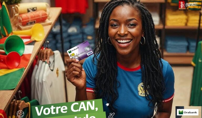 CAN 2025 : Orabank offre 5 fois plus de bonus avec la carte Visa prépayée Liberté