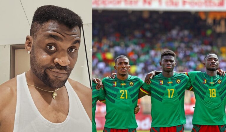 Francis Ngannou mise 10 millions FCFA sur le Cameroun pour remporter la CAN 2025 Francis Ngannou choque la toile : il mise 10 millions FCFA sur le Cameroun pour remporter la CAN 2025
