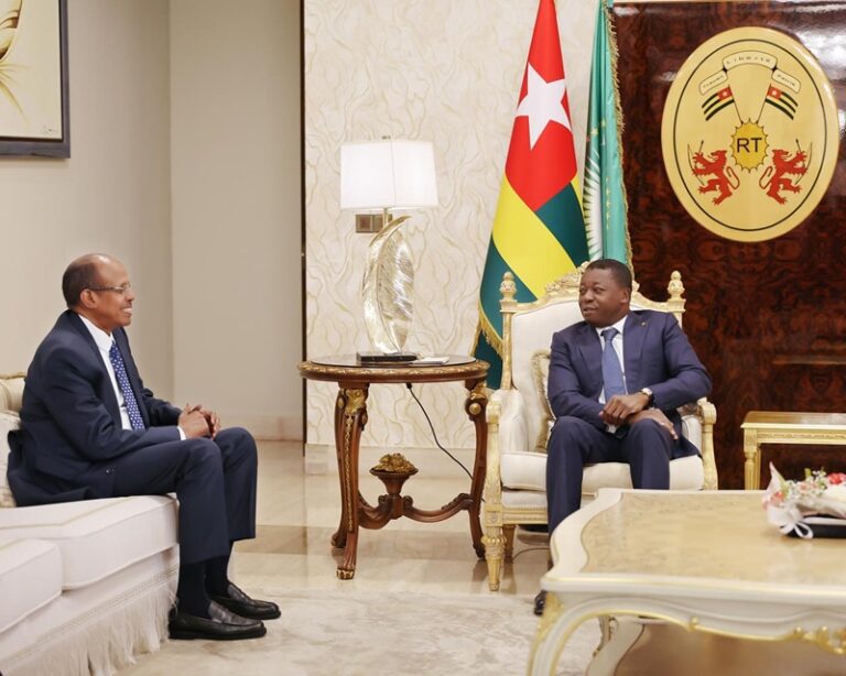 Togo : Le président de la Commission de l’Union africaine reçu par Faure Gnassingbé président de la Commission de l’Union africaine