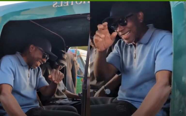 Vodun Days 2026 : Patrice Talon circule en tricycle et se mêle à la foule Talon Vodun days