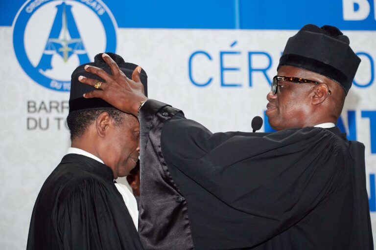 Togo : Sambiani Yobé, le nouveau bâtonnier de l’ordre des avocats Justice : Sambiani Yobé, nouveau bâtonnier de l’ordre des avocats