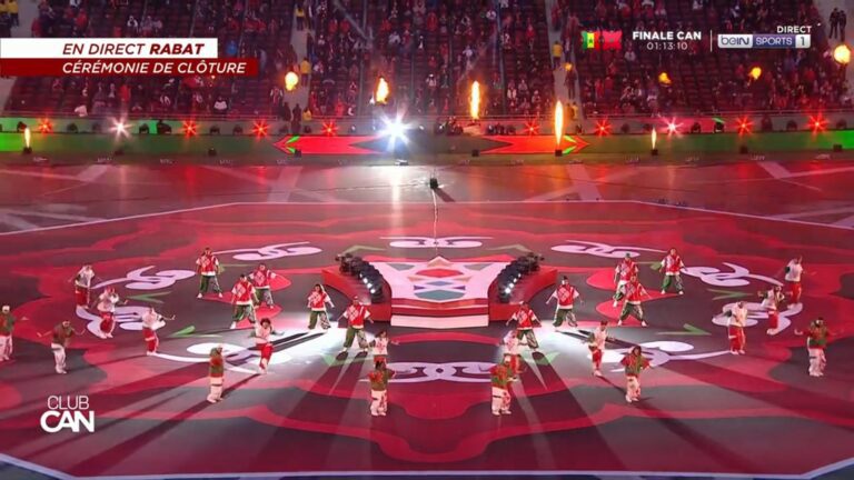 CAN 2025 : Suivez la vidéo de la cérémonie de clôture suivez la grande finale et la cérémonie de clôture