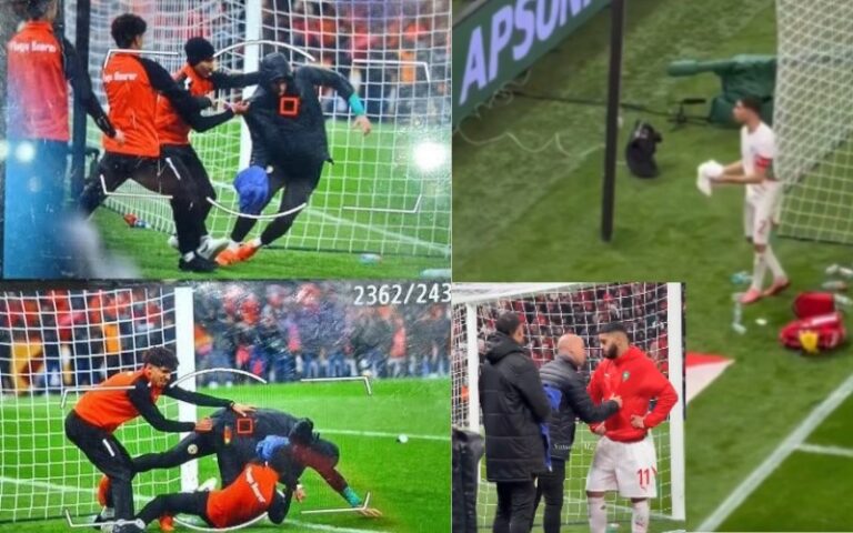 Pourquoi les marocains volaient les serviettes des gardiens de but