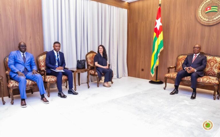Togo : Komi Selom Klassou reçoit la Directrice générale de Plan International Komi Selom Klassou reçoit la Directrice générale de Plan International