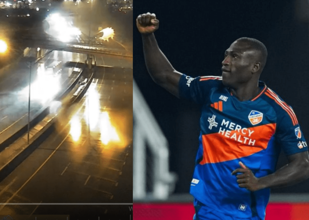 Kévin Denkey impliqué dans un accident de voiture aux États-Unis !