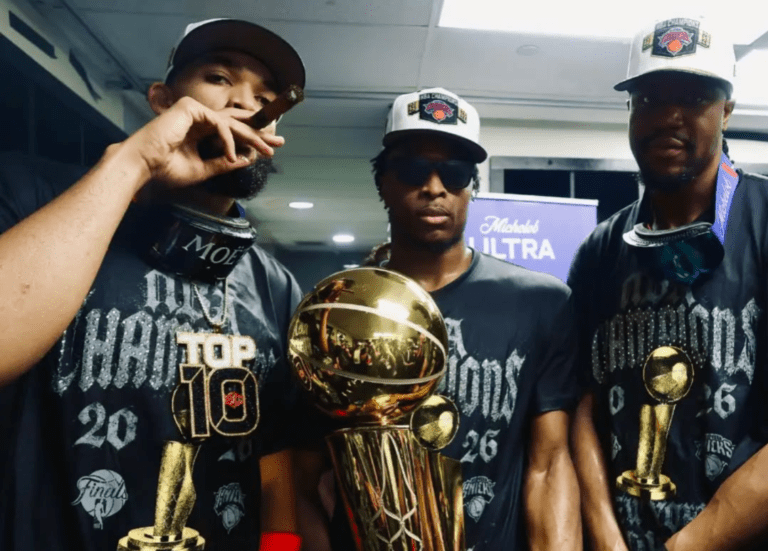 Le Togolais Ariel Hukporti sacré champion NBA avec les New York Knicks !