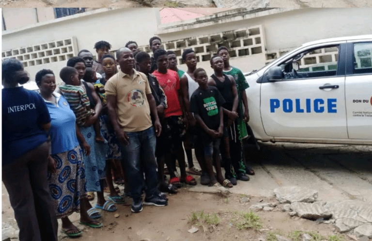 Trafic d’êtres humains en Côte d’Ivoire : Plusieurs Togolais libérés lors d’un raid Police–Interpol