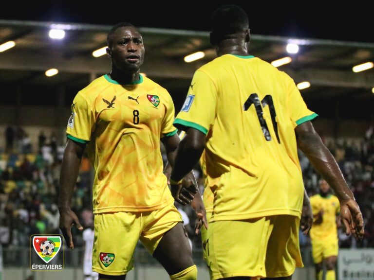 Menés, les Éperviers du Togo écrasent le Bénin (5-1)
