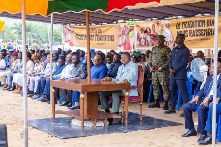 Togo : Faure Gnassingbé lance les Evala 2026 à Pya Faure Gnassingbé lance les evala 2026