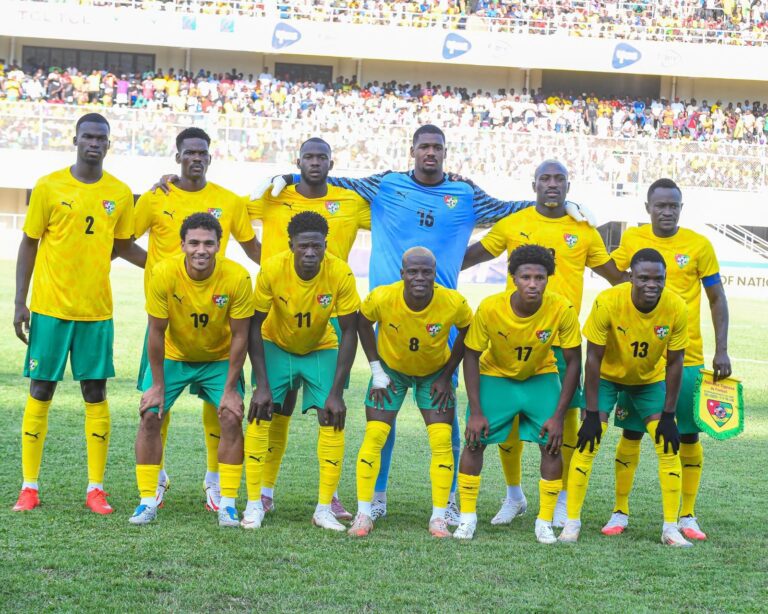 Zambie - Togo : Découvrez le onze de départ des Éperviers