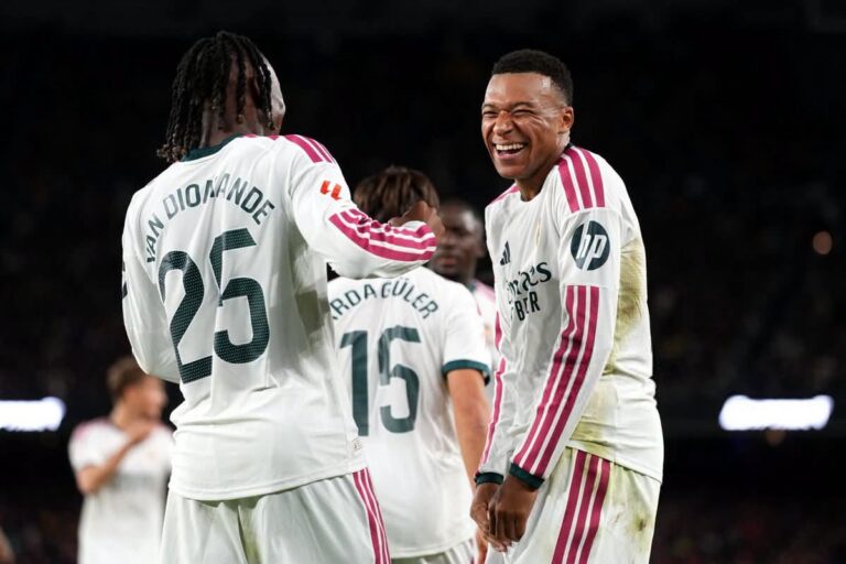 Real Madrid - Barça (2-1) : Mbappé en patron offre le Clasico au Real