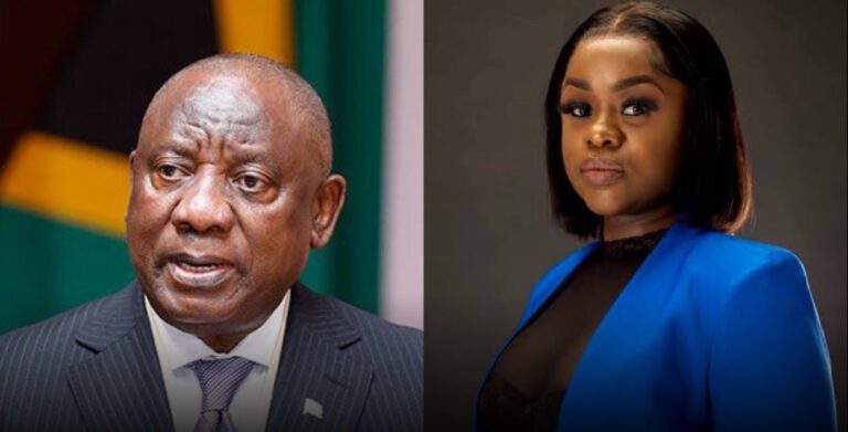 Afrique du Sud : Le président arrête une animatrice après avoir twerké sur la route le président sud-africain