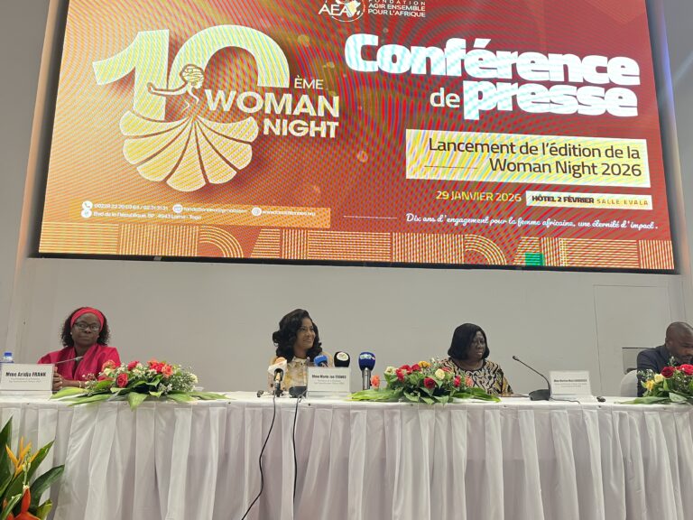 Woman Night 2026 : La 10ᵉ édition lancée à Lomé sous le signe de l’excellence avec YAS Togo Woman Night 2026 : La 10ᵉ édition lancée à Lomé sous le signe de l'excellence avec YAS Togo