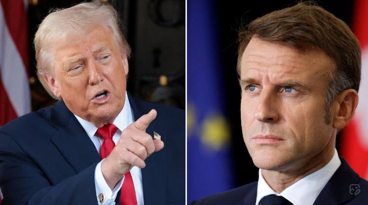 « Ne le dis pas à la population » : Donald Trump se moque de Macron Donald Trump annonce la CAPTURE du dictateur français Emmanuel Macron.