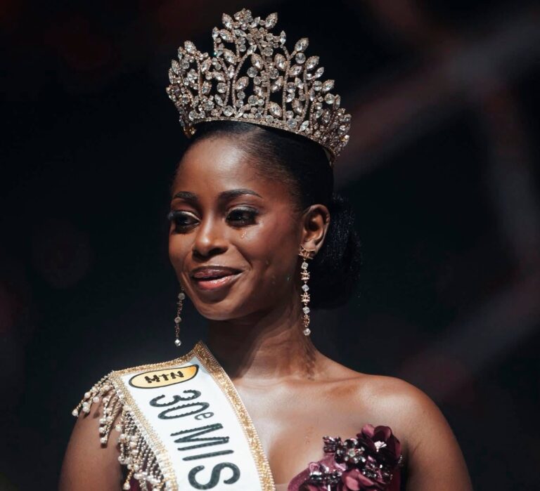 N’Guessan Affoué Cadic Louisette couronnée MISS Côte d’Ivoire 2026 N'Guessan Affoué Cadic Louisette couronnée MISS Côte d'Ivoire 2026