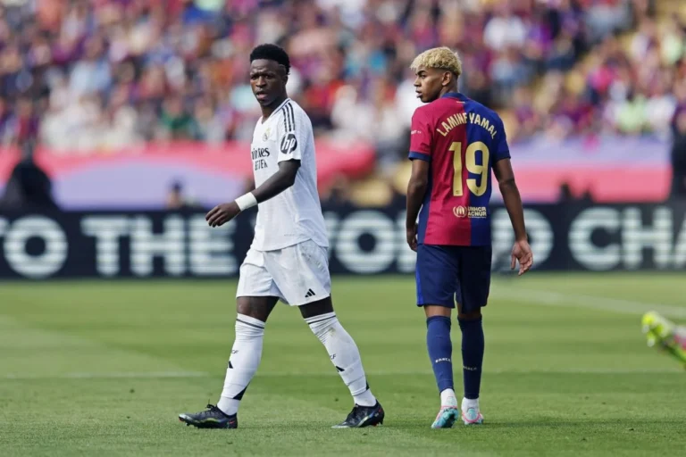 Lamine Yamal se moque de Vinícius Júnior